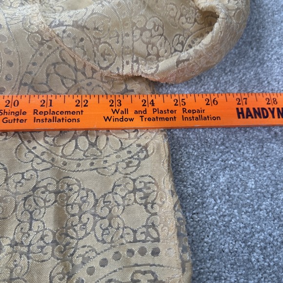 Alfred‎ Dunner Women Sheer Medallion Floral 3/4 Sleeve Button-Up 18W Burnout Top - Picture 9 of 9